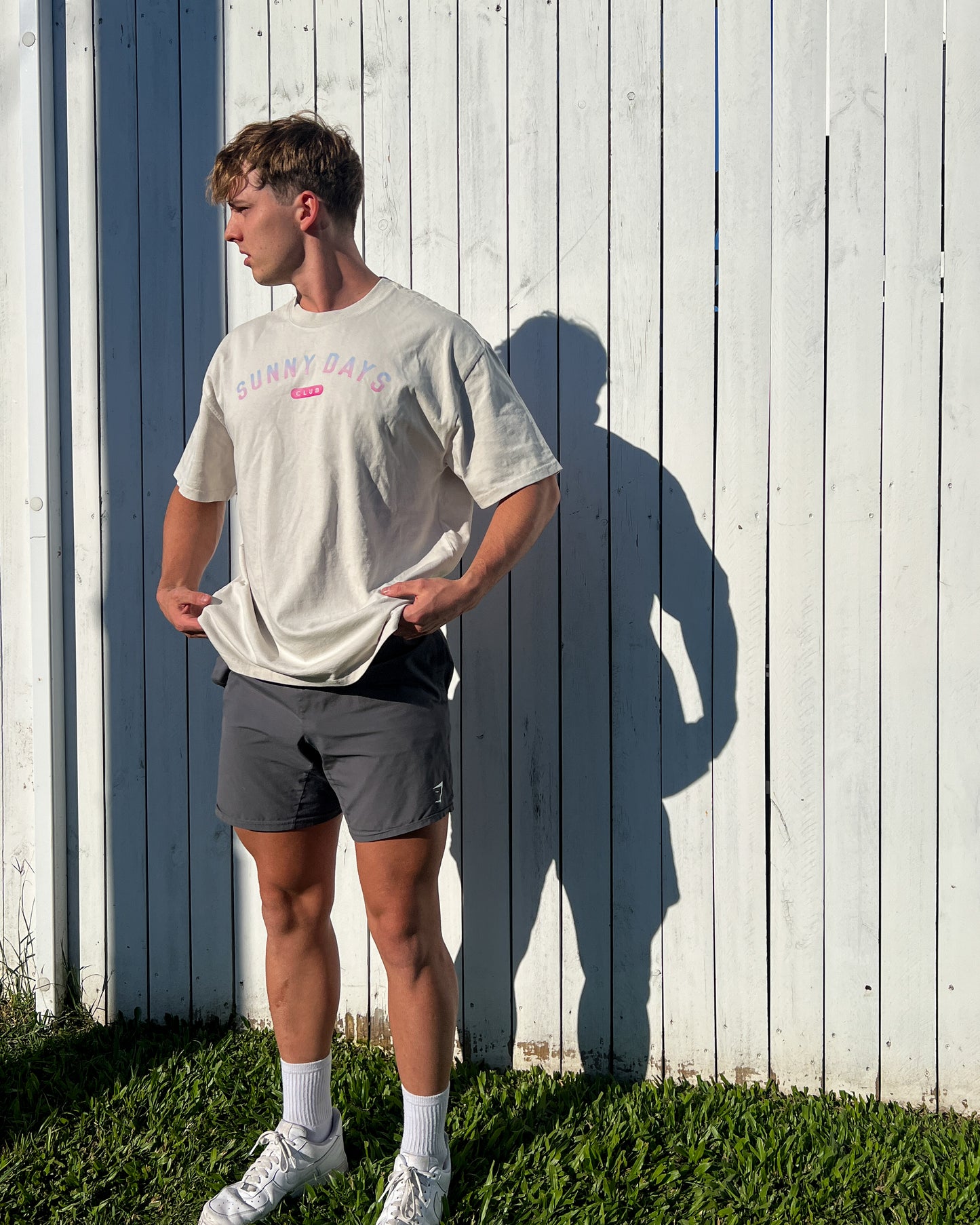 Sunny Days Club Tee - CREAM