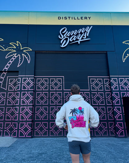 Sunny Days Club Hoodie - CREAM